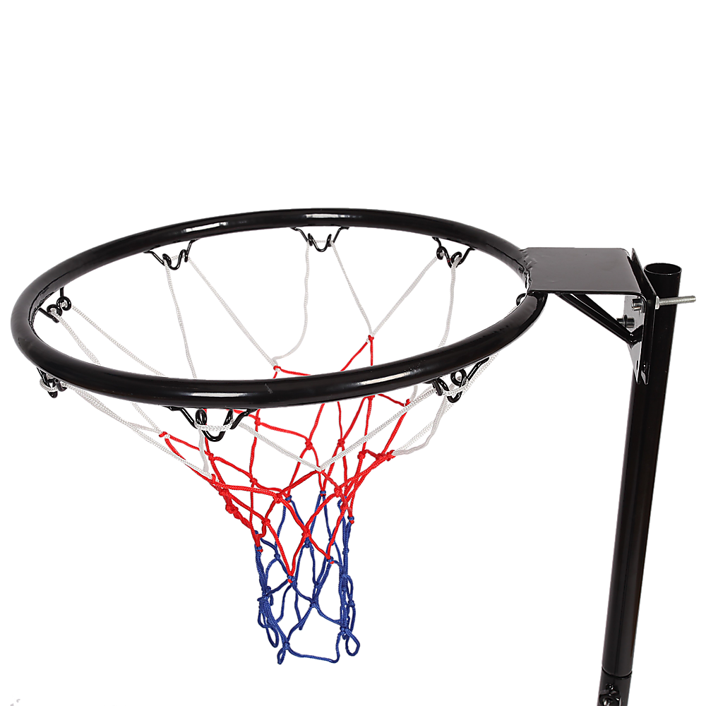 Adjustable Netball Ring & Stand for kids & adults, great for home play.