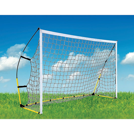 Randy and Travis 8x5 Portable Soccer Goal | Ideal quick setup design for kids at home.