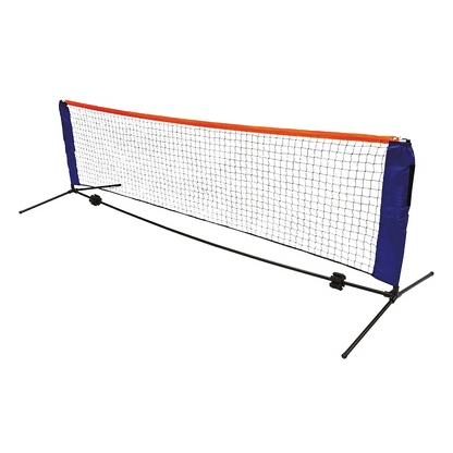 6m foldable mini tennis net set for kids, perfect for home play