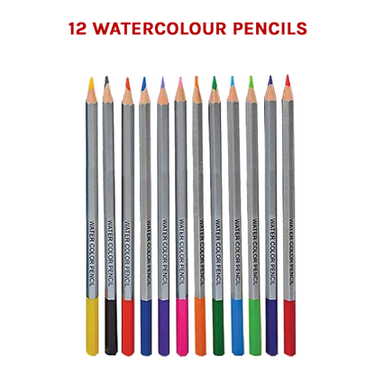 Kids Art Set | 72 piece drawing pencil collection, perfect for young artists at home.