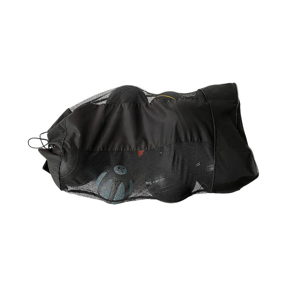 Extra Large Sports Ball Bag for Kids storing up to 15 balls, perfect for home play.