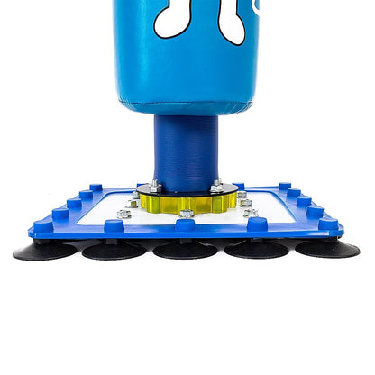Kids adjustable height boxing punch bag stand for fun training at home