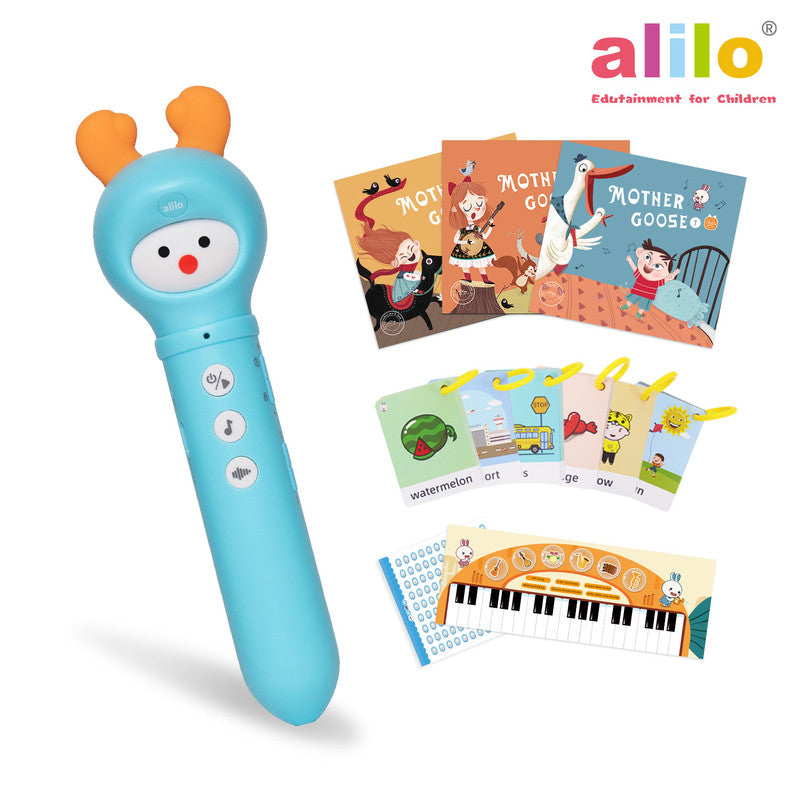 Alilo Interactive Learning Pen Set for Kids with 8 Categories - Perfect for interactive home education.