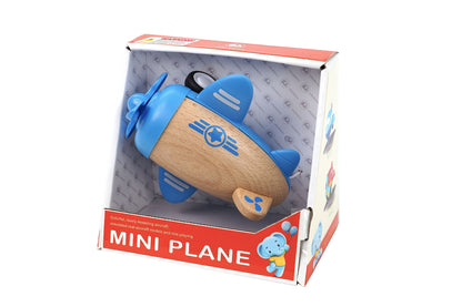 Blue Wooden Friction Plane | Spinning Propeller Sound Effects