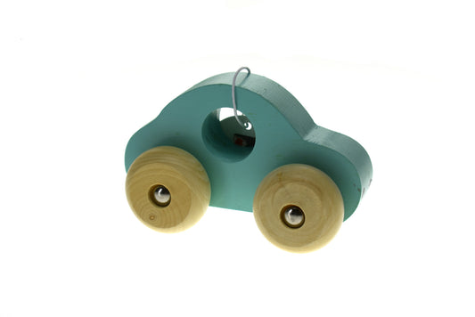 Kaper Kidz Green Wooden Toy Car | Fun push toy for toddlers, perfect for imaginative play