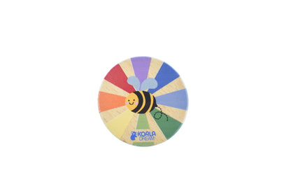bee-themed rainbow yo-yo set featuring two playful spinning toys for skill-building and entertainment.