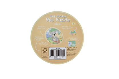 Wooden 9 Piece Koala Jigsaw Puzzle | Vibrant Wildlife Design