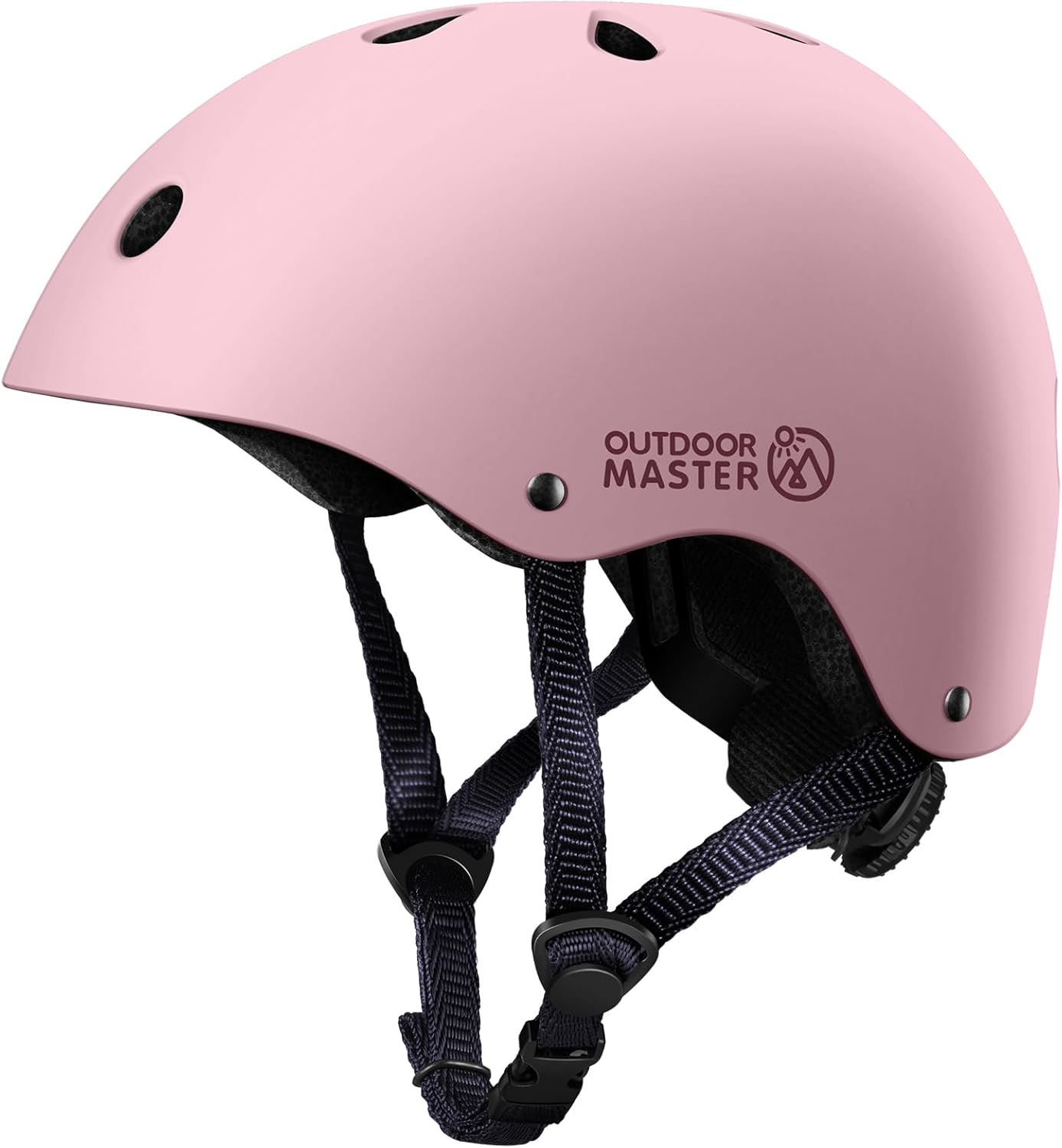 Outdoor Master Youth & Kids Bike Helmet Light Pink Large