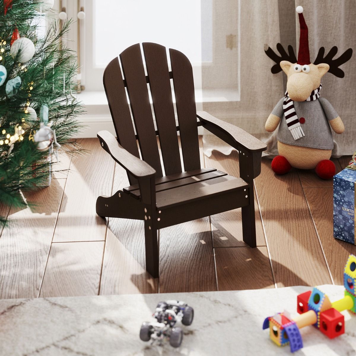 Toddler Lawn Chair | Brown Comfort