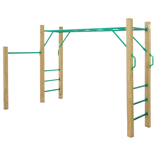 Kids 2.5m Timber Monkey Bar Set by Lifespan Kids | Ideal outdoor play equipment.