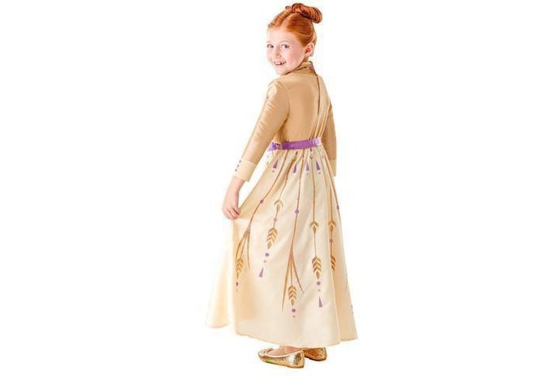 Anna Frozen 2 Disney Princess Costume for Girls | Glitter Dress, perfect for imaginative play