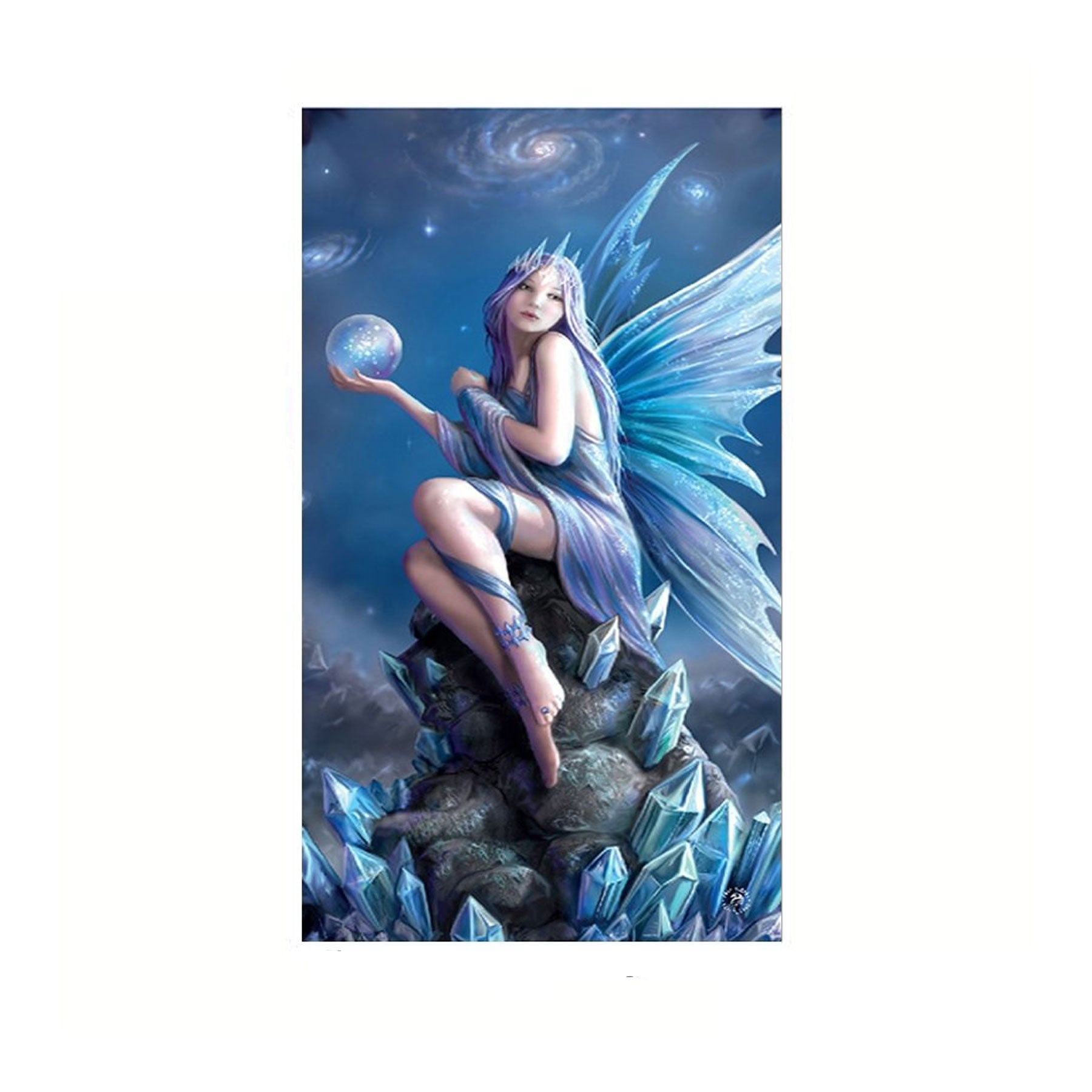 Anne Stokes Stargazer Fantasy Beach Towel - Enchanting design for kids beach adventures.