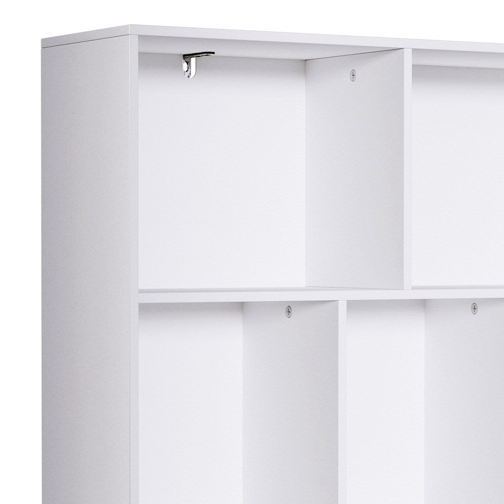 Artiss Cora 10-Cube White Storage Bookshelf | Practical, playful design for organizing kids items.