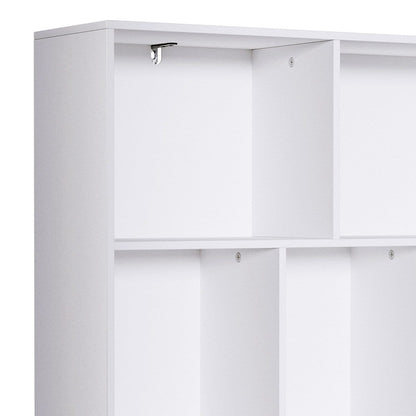 Artiss Cora 10-Cube White Storage Bookshelf | Practical, playful design for organizing kids items.