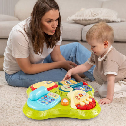 Baby Activity Center | Blue Musical Playset for Development