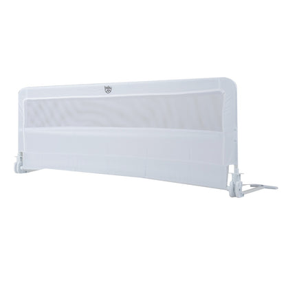 Costway Children Safety Bedrail Removable Cover for Toddlers Fits King Size Bed-White