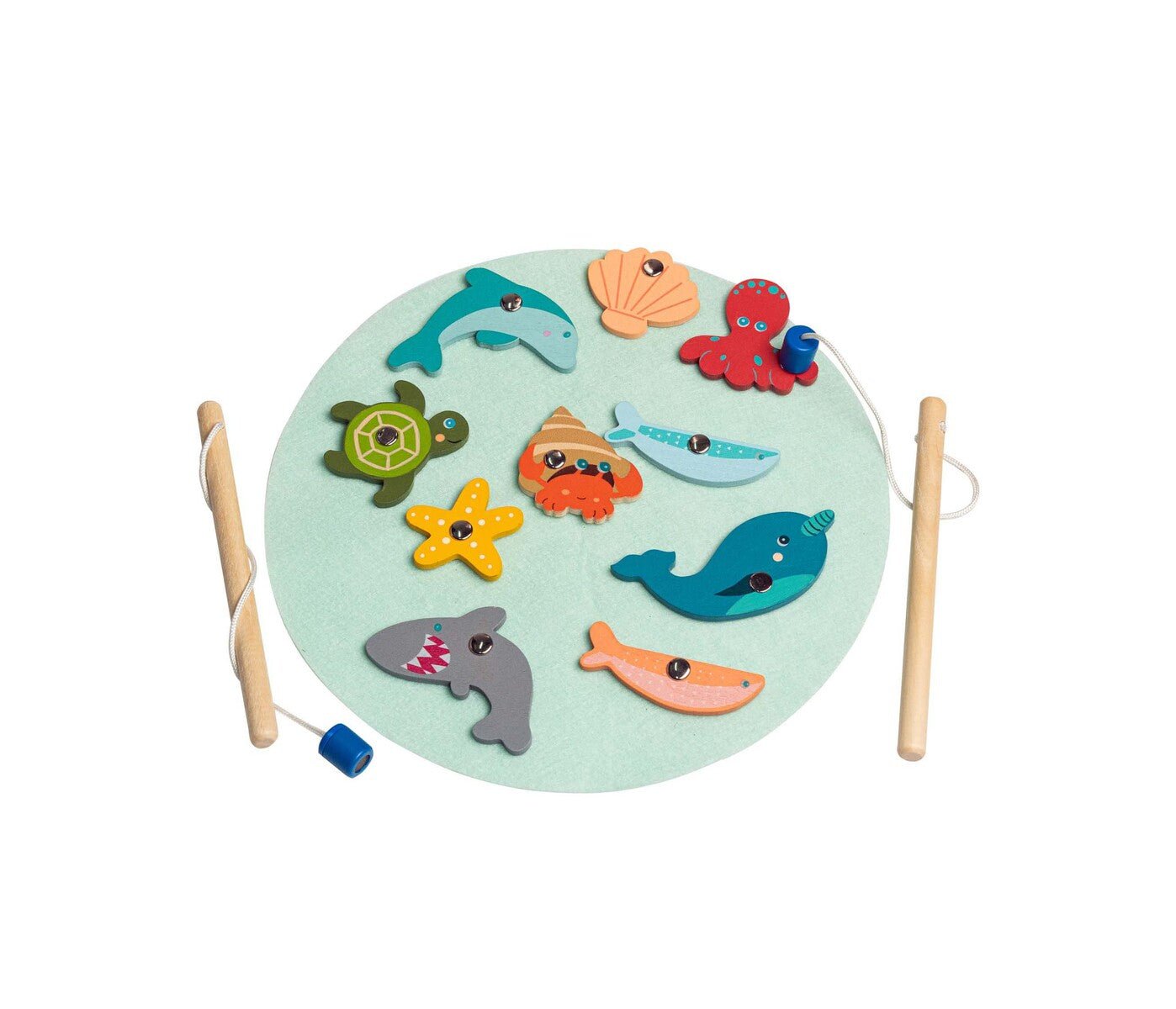 Calm and Breezy Wooden Fishing Game - Kids Mega Mart