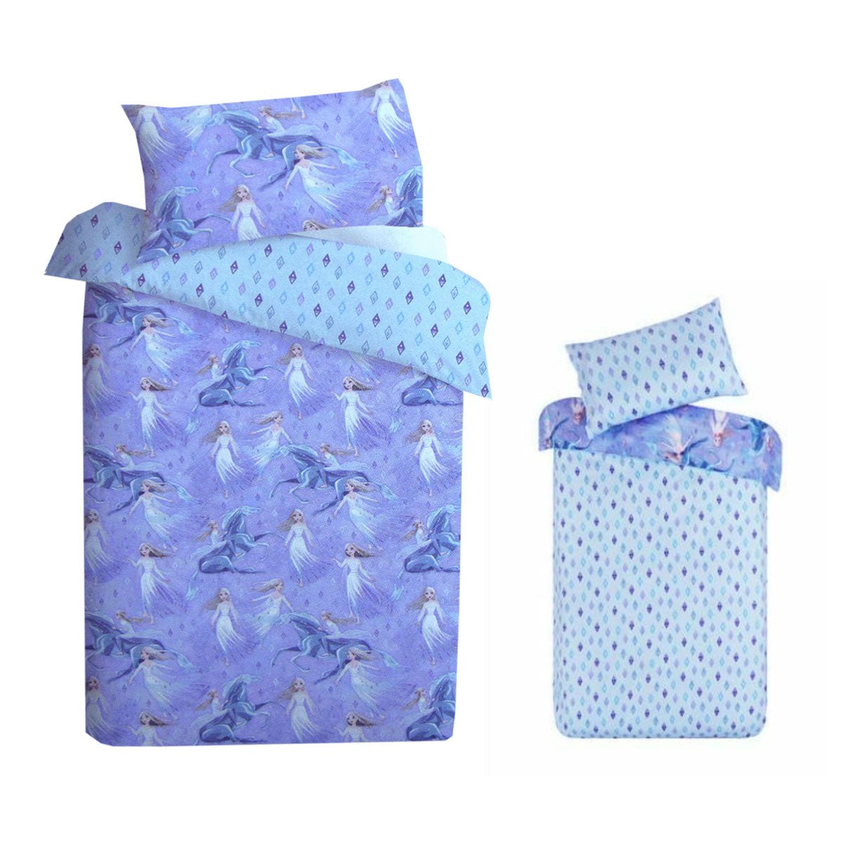 Disney Frozen Elsa Reversible Quilt Cover Set Single by Caprice - ideal for kids bedrooms.