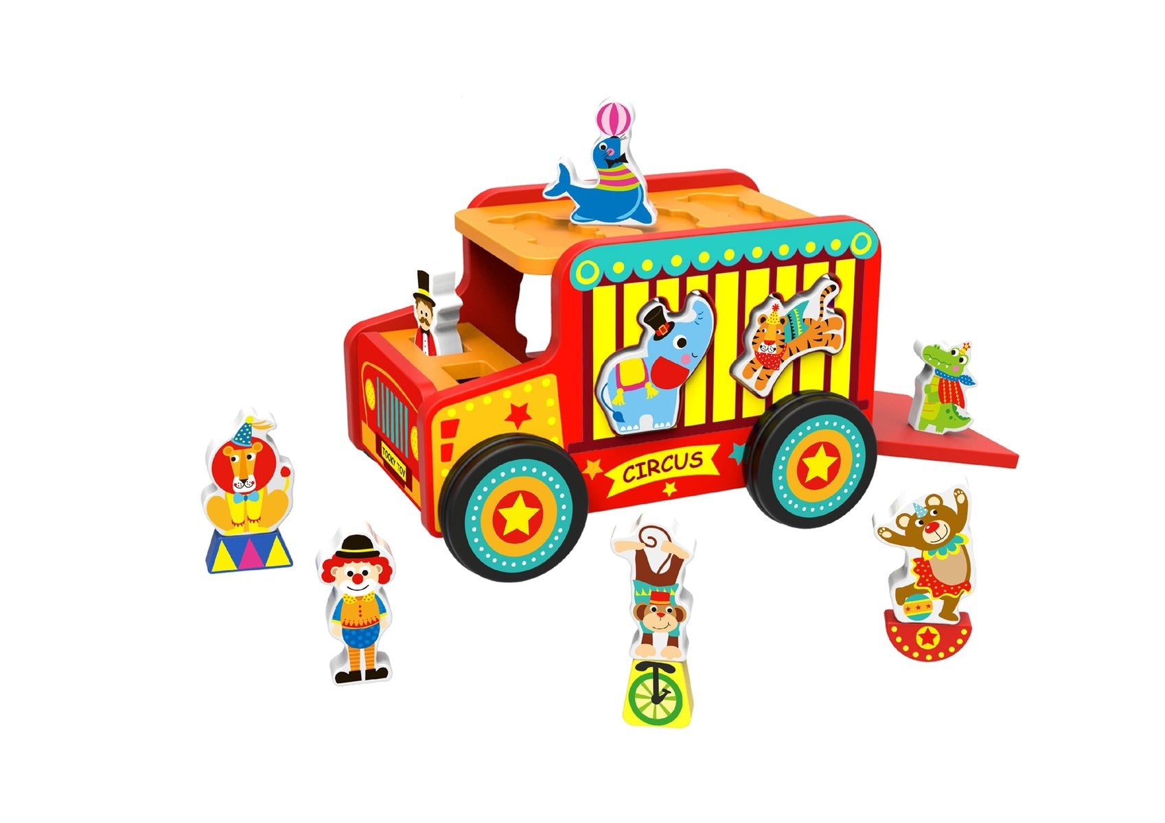 Circus Safari Jeep - Kids Mega Mart