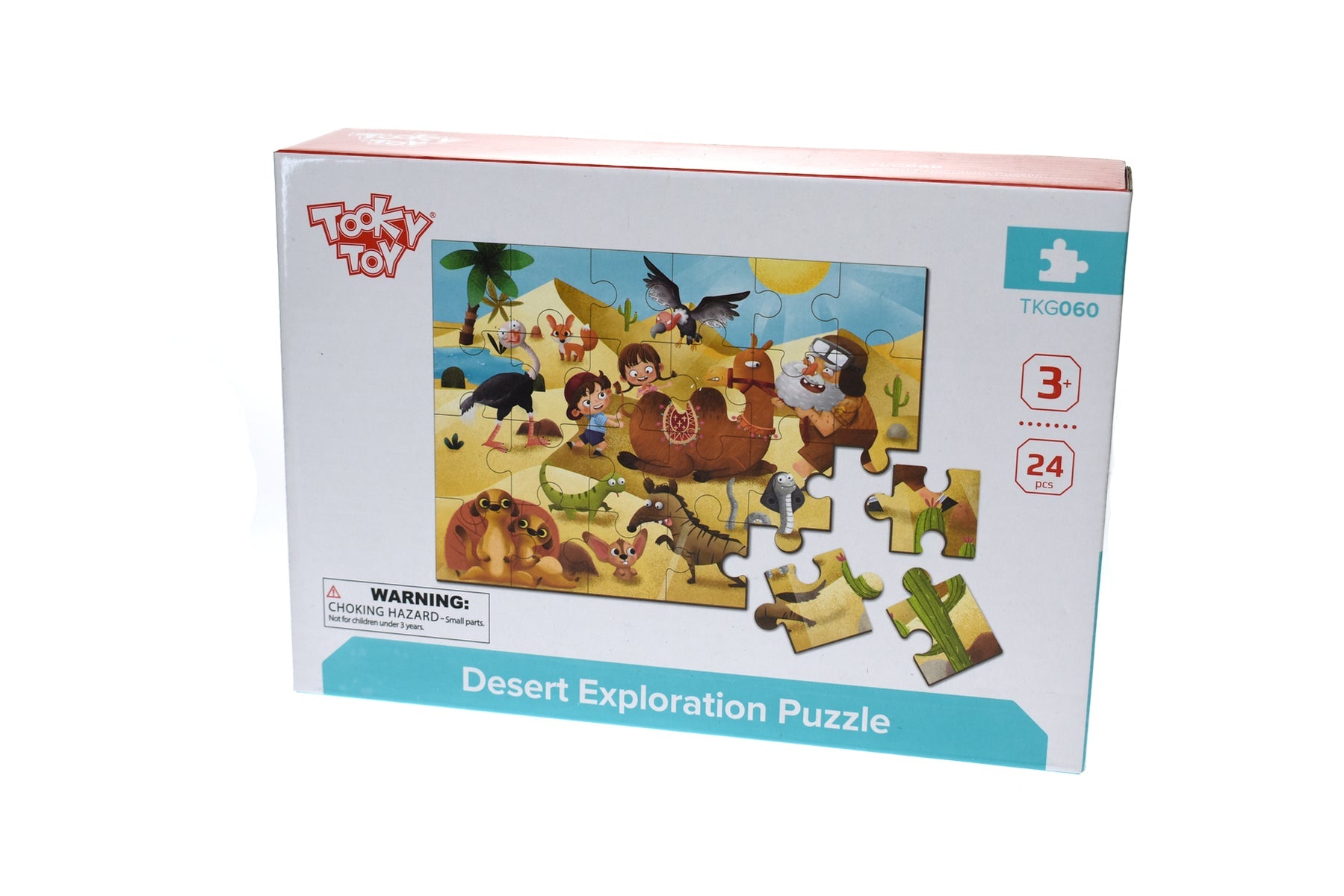 Desert Exploration Jigsaw Puzzle 24 Piece - Kids Mega Mart