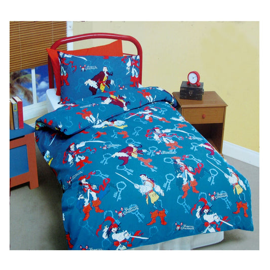 Disney Pirates of the Caribbean Single Quilt Set | Kids bedroom bedding with adventurous theme.