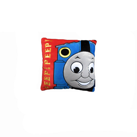 Disney Thomas the Tank Engine cushion with embroidered details for childs room decor.