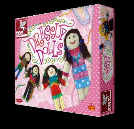 Dress up Dolls Craft Kit - Kids Mega Mart