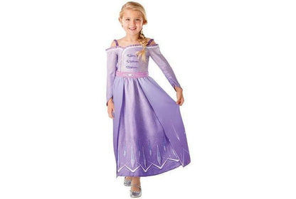 Elsa Prologue Dress Costume for Girls from Disney Frozen 2, perfect for imaginative play.