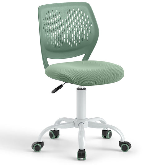 Ergonomic Children Study Chair | Adjustable Height Mesh Green