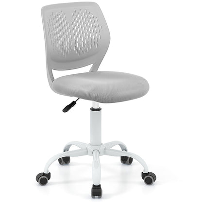 Ergonomic Kids Chair | Adjustable Grey Mesh Seat for Comfort