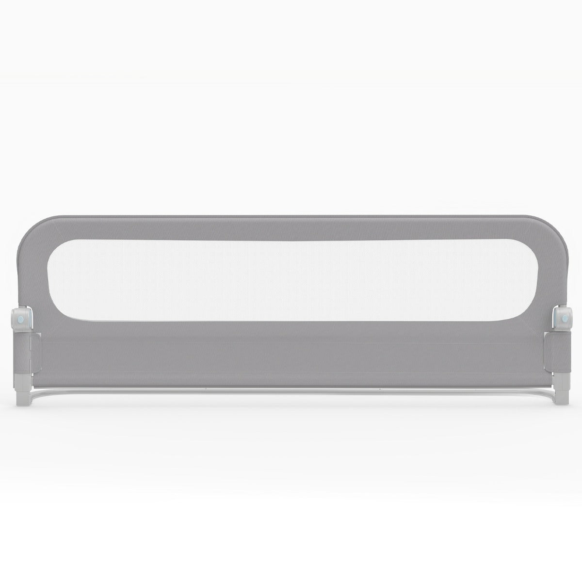 Foldable Bed Rail | Oxford Fabric Cover | U-Shaped Base Grey M