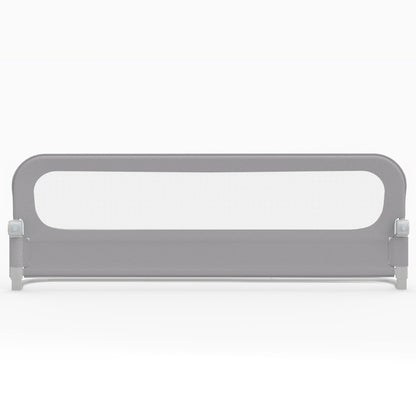 Foldable Bed Rail | Oxford Fabric Cover | U-Shaped Base Grey M
