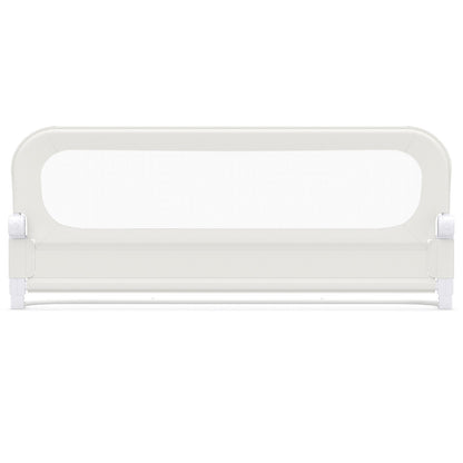 Foldable Bed Rail | Removable Oxford Cover U-Shaped Base White S