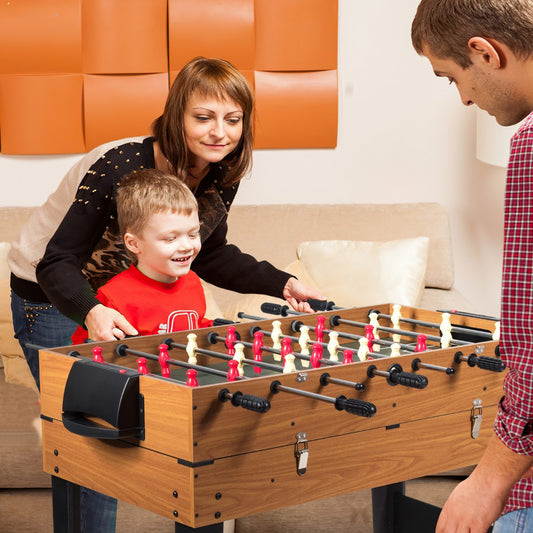 Versatile 3-in-1 game table for kids | Foosball, Hockey, and Billiards - perfect family entertainment.