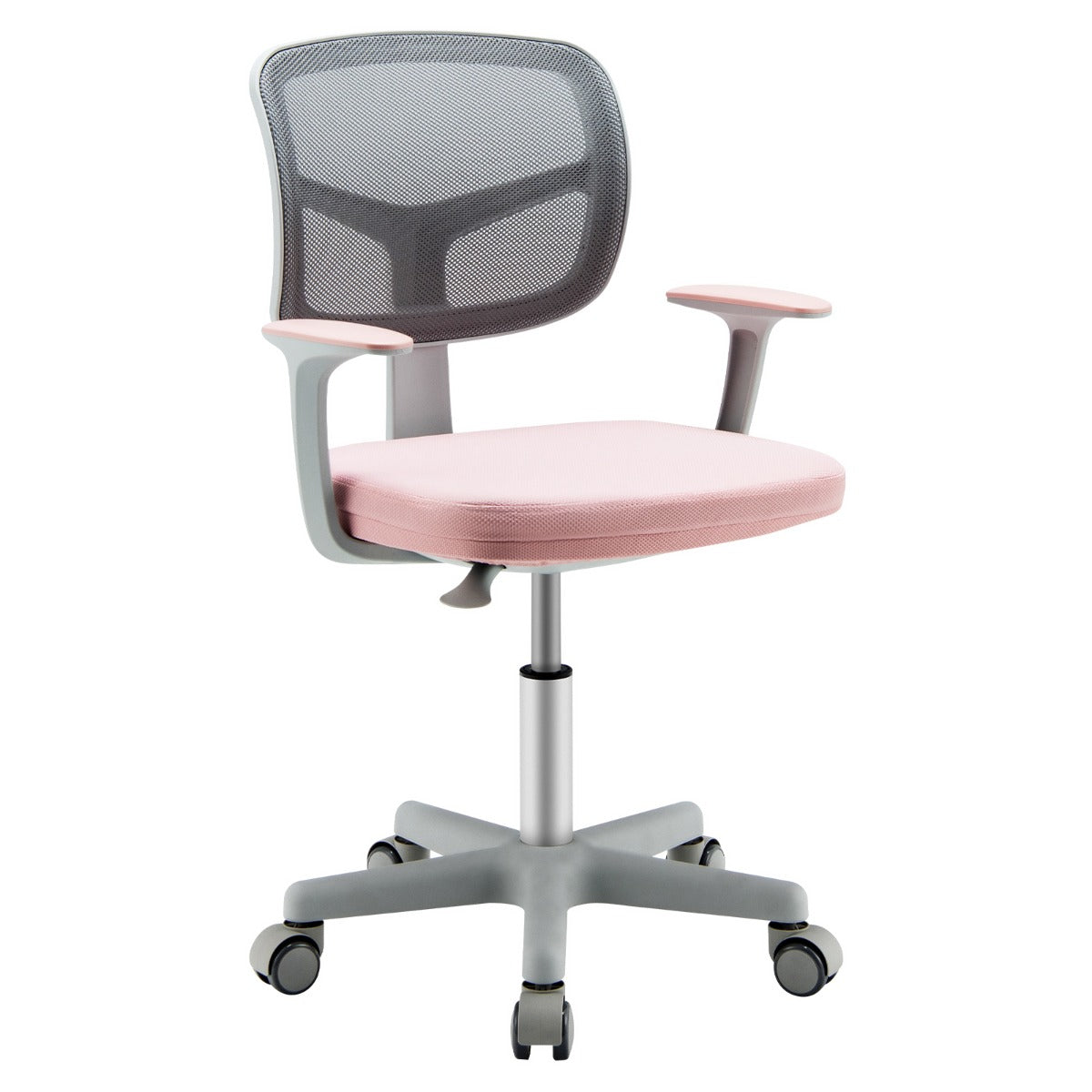 Kids Adjustable Study Desk and Chair Set in Pink for Ages 3-10 - Ergonomic and Fun