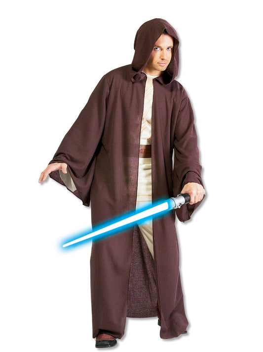 Deluxe Star Wars Adult Jedi Robe Costume for authentic cosplay experiences at home.