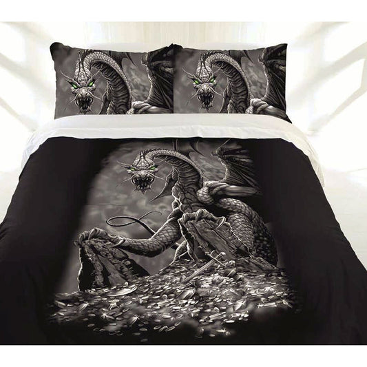 Dragon-themed Double Size Quilt Cover Set from Just Home, perfect for kids room decor.