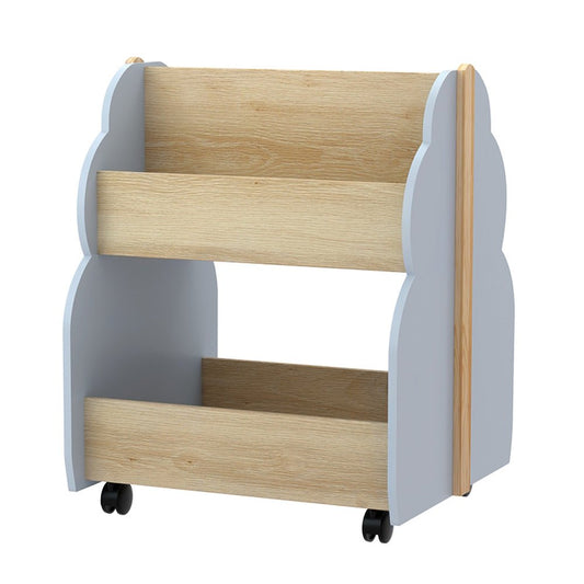 Keezi Kids Toy Box Bookshelf | Organize toys with this colorful, space-saving storage solution.