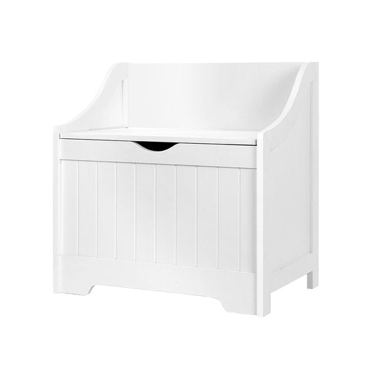 Keezi Kids Toy Box Chest for Storage and Organization of Childrens Clothes and Toys