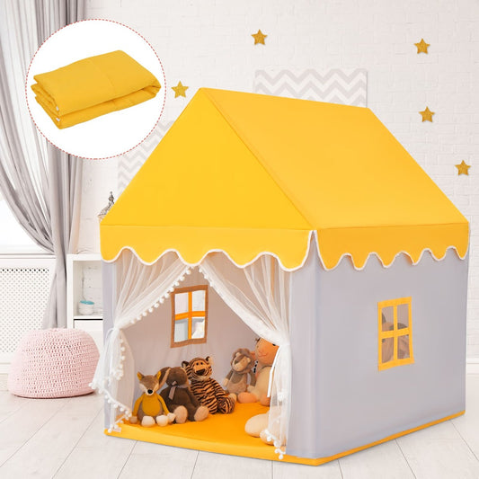 Canvas Playhouse Fabric Playhouse Indoor Fun For Kids Portable Cozy
