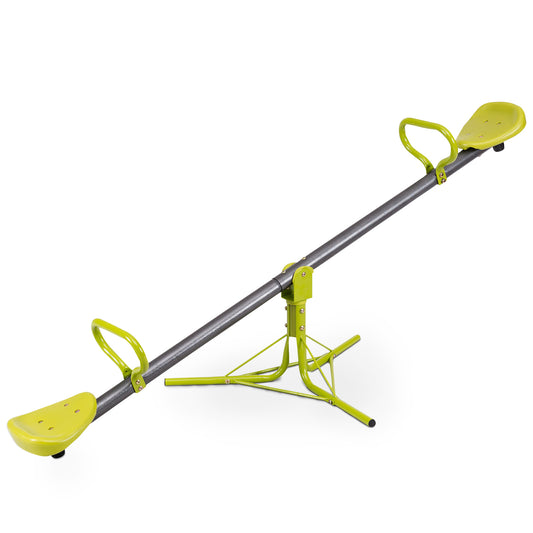 Kids 360ï¿½ Rotating Seesaw Teeter-Totter for outdoor fun, ages 3-7. Interactive play set.