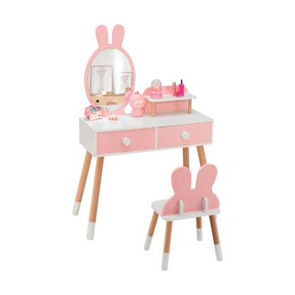 Kids 2-in-1 Princess Vanity Desk Set | Ideal for playtime and creative activities at home.