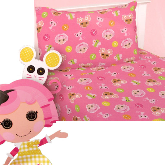 Colorful Lalaloopsy Jewel Sparkles Princess Sheet Set transforms kids bedrooms with whimsical charm.