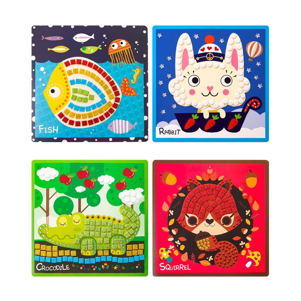 Mosaics Craft Kit Animal Homeland - Kids Mega Mart