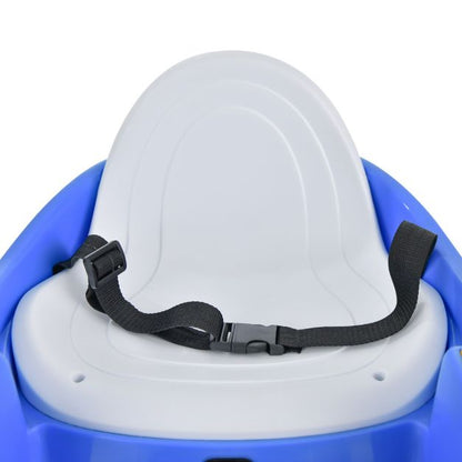 Navy blue 12V bumper car for kids offers remote control operation and exciting ride-on fun