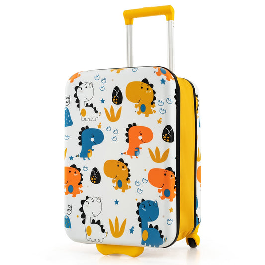 Kids 20 Foldable Hardshell Carry-On Luggage - Fun designs for travel-savvy children.