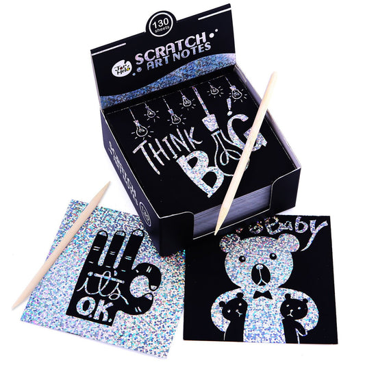 Shinning Notes scratch art kit for kids creative fun and artistic expression at home.