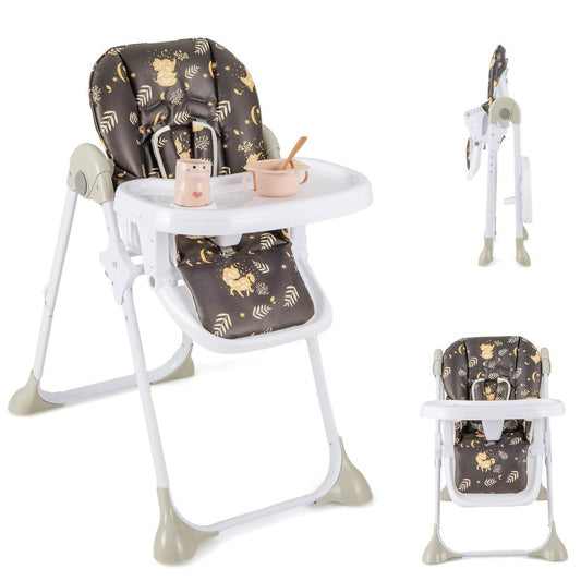 Versatile 6-in-1 high chair grows with child, perfect for babies and toddlers.