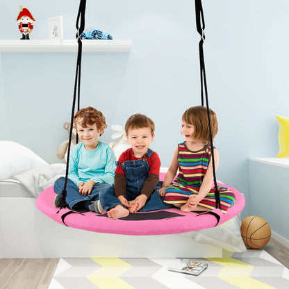 2 In 1 Tree Tent Swing Set | Green Adjustable Hanging Ropes