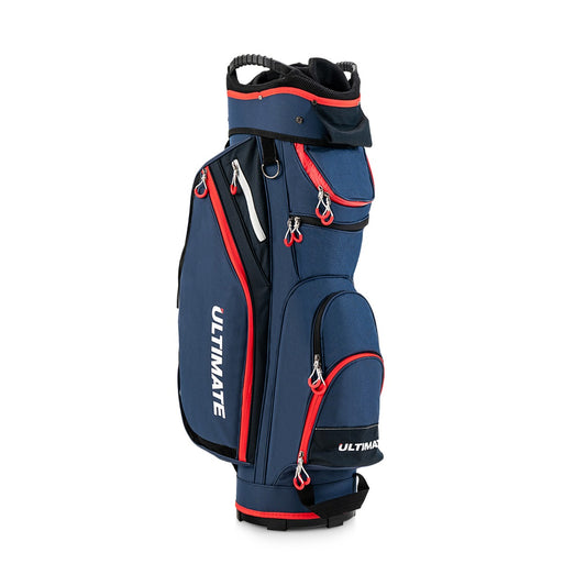 14-Way Golf Stand Bag with Cooler & 8 Pockets | Blue